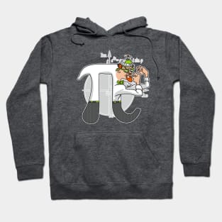 Fighting Pirish Pi Day Symbol Hoodie